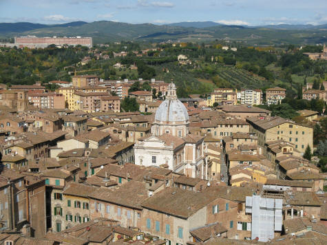 Hotels and Lodgings in Siena Italy